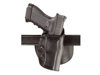 Safariland 568 Paddle Holster Right Hand Black w/Carbon Fiber Glock 17/22/20/21, HK USP, Sig P220/226