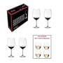 Riedel 8-Piece Vinum Bordeaux and O Viognier Glassware Set