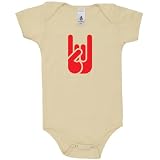Rock Hand Baby Grow