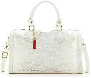 Pink Cosmo Women's Lace See Through Satchel