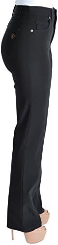 Simon Chang Canada Womens Tummy Control Straight Leg Pants