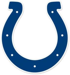 Indianapolis Colts NFL car bumper sticker decal (5" x 5")