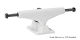 Independent Stage 10 139 Matte Trucks (Set of 2, Low, White)