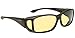 Haven Night Drivers Classic Large Rectangle Yellow Lens Fitovers