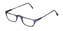 "Montage Silver" Hand Painted Reading Glasses (+0.00 - +3.00)
