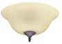Hunter 22323 12" Amber Glass Bowl Light Kit
