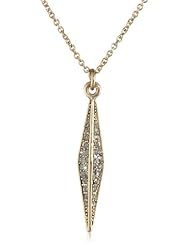 House of Harlow 1960 Sparkling Marquis Pendant Necklace, 18"