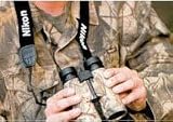 Nikon Binocular Strap with Satin Back, 30mm Wide.