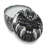 Voluspa Malayan Cocoa Decorative Tin Candle - 4.5 oz