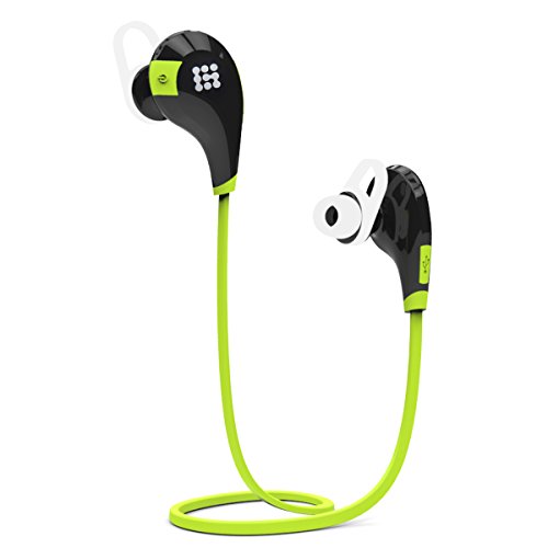 Bluetooth Headphone, HAWEEL Fashion Sport Anti Sweat High Definition Bluetooth 4.1 Headset with Mic for iPhone / Samsung / HTC / Huawei, Black
