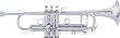 Bach AB190 Stradivarius Artisan Series Bb Trumpet AB190S Silver
