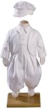 Boys Silk Shantung Christening Baptism Coverall/Jacket