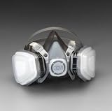 HALF FACE RESPIRATOR 3M - LARGE