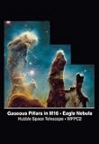 Framed Black poster printed on 20 x 30 stock. Pillars of Creation