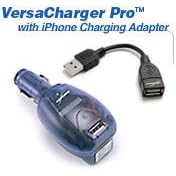 Apple iPhone 3G VersaCharger PRO with Airplane Option for Apple iPhone (US outlet plug)