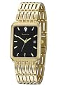 Accurist Gents 9ct Gold Diamond Bracelet Watch.