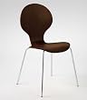 Bunny Stacking Chair in Wenge by Euro Style
