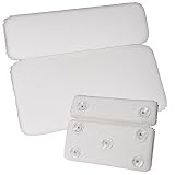 Luxury Comfort LARGE white vinyl & FOAM relaxing NECK spa BATH Pillow hot TUB