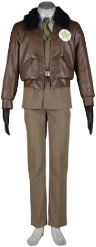 Axis Power Hetalia American Military Uniform Cosplay Costume, Female-Medium