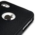 IPHONE 4S / IPHONE 4 / iPHONE 4G GEL CASE COVER TEXTURED BLACK KEEP TALKING ACCESSORIES