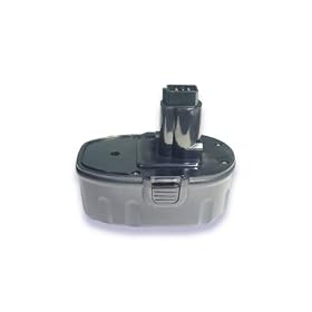 18v, 2000mAh, Ni-Cd, Replacement Power Tool Battery for DEWALT DC, DW Series, (Fits selected models only), Compatible Part Numbers: DC9096, DE9039, DE9095, DE9096, DW9095, DW9096