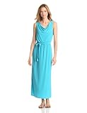 Gabby Skye Womens Cowl Neck Maxi