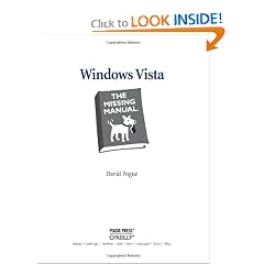 Windows Vista: The Missing Manual