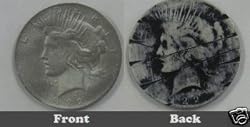 Batman The Dark Knight Harvey Dent Two Face Coin 2-face