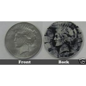 Batman The Dark Knight Harvey Dent Two Face Coin 2-face