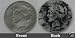 Batman The Dark Knight Harvey Dent Two Face Coin 2-face