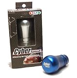 Sun Automobile Cyber Speed Aluminum Manual Shift Knob for 2002-2005 Impreza WRX, STi Color - Silver