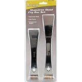 Titan 17005 2-Piece Stainless Steel Prybar/Scraper Set With Tray