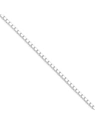 Sterling Silver 30in 2mm Box Necklace Chain. Metal Wt- 18.87g