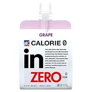 ウイダーインゼリー カロリーゼロ グレープ味 180g