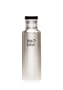 Klean Kanteen Stainless Steel Water Bottle with Poly Flat Cap (27-Ounce)