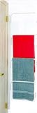 Tools & Hardware : Hinge It Towel Rack (White) (63"H x 20"W)