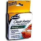 Dr Scholls Clear Away Salicylic Acid Plantar Acid Wart Remover pads For Feet - 24 Strips