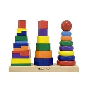 Melissa & Doug Geometric Stacker