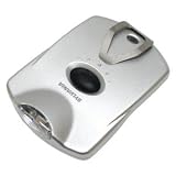 Sylvania 72449 LED Solar Powered Flashlight, Silver Finish