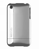 Chrome Slider Case Silver for Iphone 3G 3GS