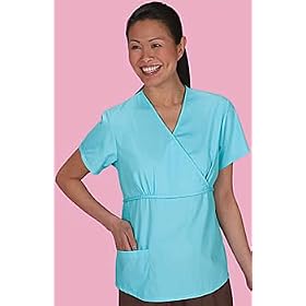 Scrubs - Landau Empire Waist Tunic Scrub Top