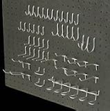 50 Piece Pegboard Hook Kit