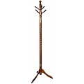 Twist 6-Hook Coat Rack - Cherry