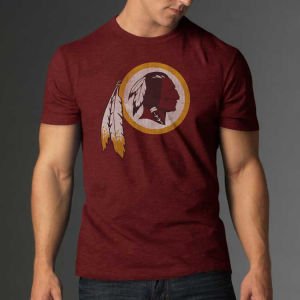 NFL Washington Redskins Men's Scrum Basic Tee, X-Large, Cardinal