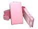 Leather Case for iPhone with Belt Clip, Pink Image
