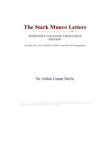 The Stark Munro Letters (Websters Japanese Thesaurus Edition)