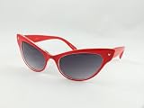 Cats Eye Stud Frames - Cool for Cats Sunglasses Red