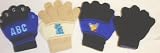 Set of Four Pairs of One Size Magic Microfiber Stretch Gloves for Infants for Ages 1-4 Years
