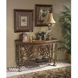 Butler Specialty 0689025 Metal Console Sofa Table, Metalworks