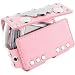 Naztech Rebel Carrying Case for Lg Chocolate Vx8500 / Vx8300 / Lg Fusic / Lg Lx350 / Lg Vx5200 (Heart Pink)